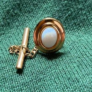 VTG I Van Dell I 14K G.F. Opal Tie Tac